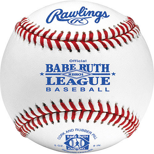 Rawlings RBR01 Raised Seam Baseballs for Babe Ruth League from On Deck Sports