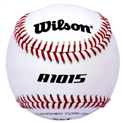 Wilson A1015BSST Raised Seam Baseballs for High School Play