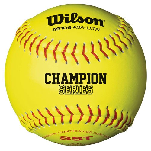 12" Wilson ASA A9106 Softballs