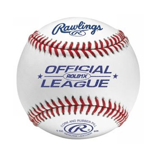 One Dozen Rawlings ROLB1X Raised Seam Practice Baseballs from On Deck Sports