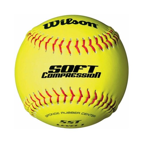 11" Wilson Soft Compression Softballs from On Deck Sports