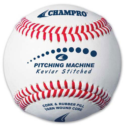 Kevlar Stitched Champro Leather Pitching Machine Baseballs CBBPMB from On Deck Sports