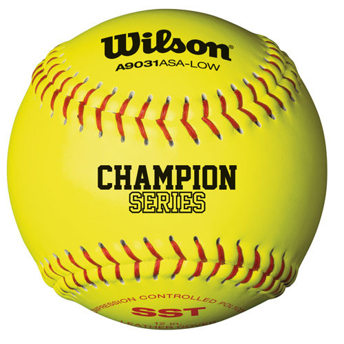 12" Wilson A9031 Softball from On Deck Sports