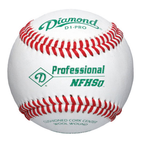 Diamond D1-PRO NFHS Raised Seam High School Baseballs from On Deck Sports