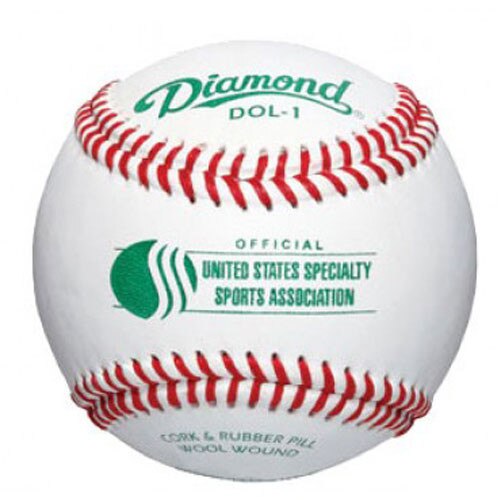 One Dozen Diamond DOL-1 USSSA Raised Seam USSSA Youth Baseballs from On Deck Sports