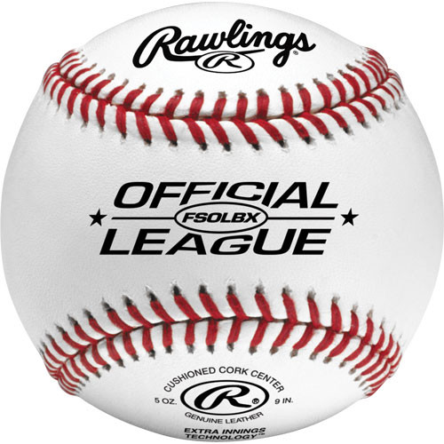 Rawlings FSOLBX Flat Seam Official League Practice Baseballs from On Deck Sports