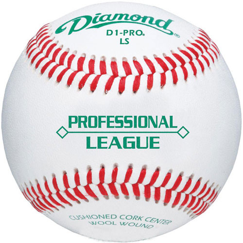 Diamond D1-PRO LS Low Seam Professional League Baseballs from On Deck Sports