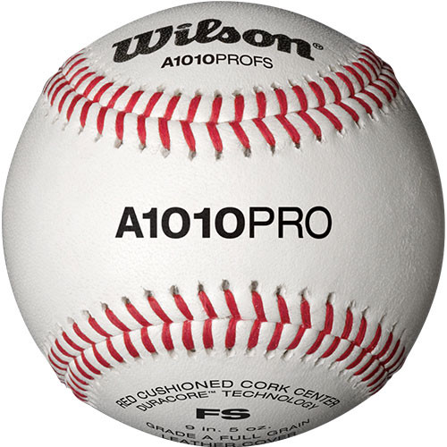 Wilson A1010BPROFS Flat Seam College Baseballs