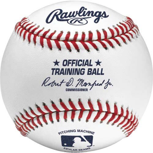 One Dozen Rawlings Official League Leather Pitching Machine Baseballs
