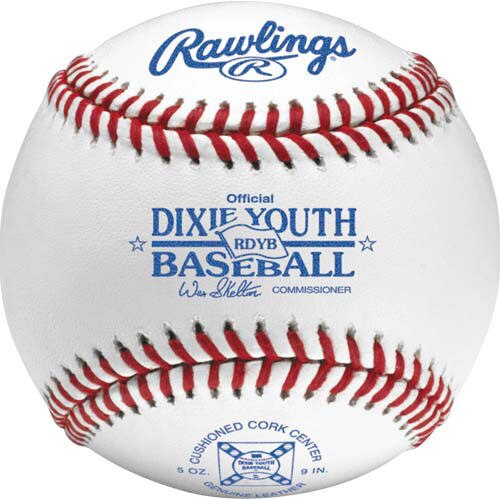 Rawlings RDYB Raised Seam Dixie Youth League Baseballs