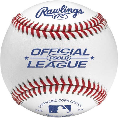 One Dozen Rawlings FSOLB Flat Seam Official League Baseballs