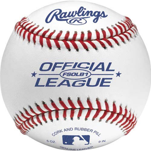 Rawlings FSOLB1 Flat Seam Official League Baseballs from On Deck Sports