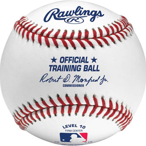 Official Rawlings ROTB10 Level 10 Training Baseballs from On Deck Sports