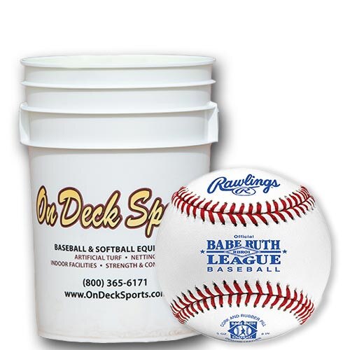 Rawlings RBR01 Raised Seam Babe Ruth Baseballs (5 dozen)