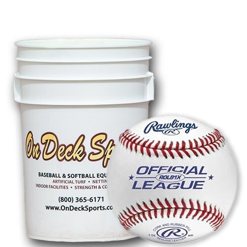 Rawlings ROLB1X Raised Seam Practice Baseballs (5 dozen)