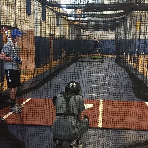 Batting Cage Floor Cover On Deck Sports