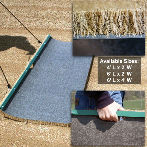 baseball drag mat