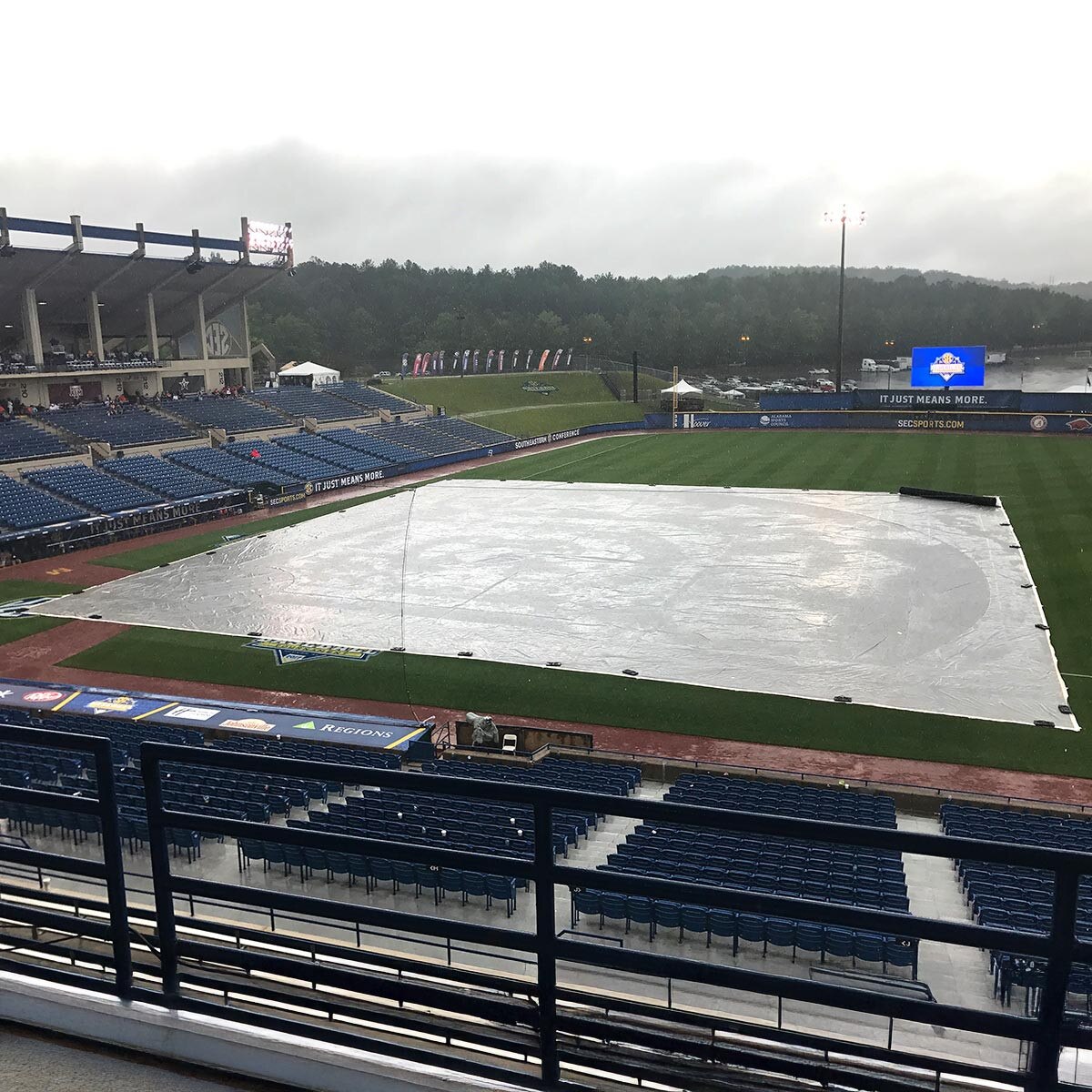 Full Field Baseball Tarp