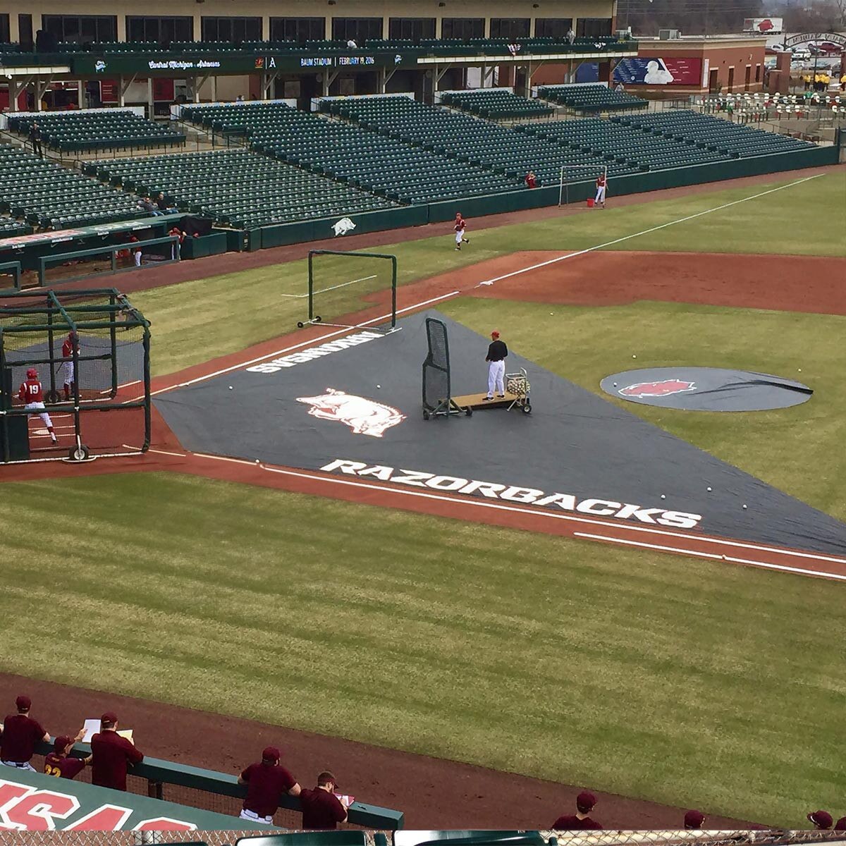 Baseball Trapezoid Cover