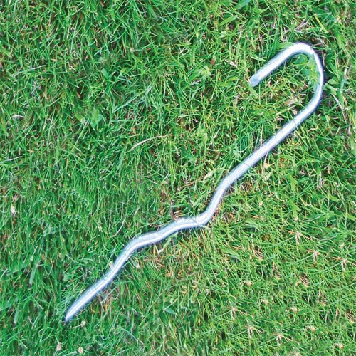 Set of 75 Heavy Duty Standard Ground Stakes to Hold Down Field Covers & Tarps