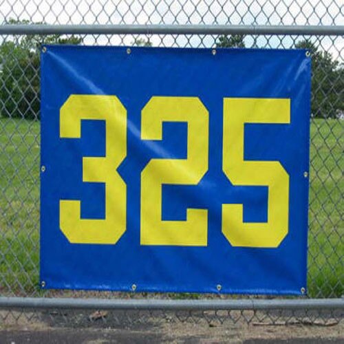 Horizontal Outfield Distance Marker 38" x 56"