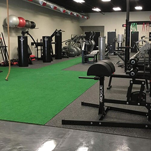 Home Gym Rollout Rubber Flooring Strength Conditioning On Deck Sports