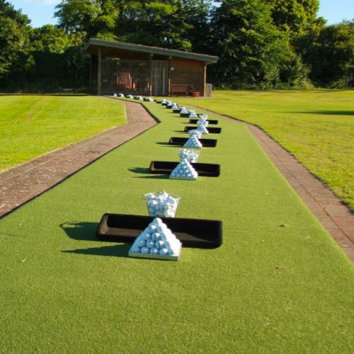 Golf Tee Line Turf
