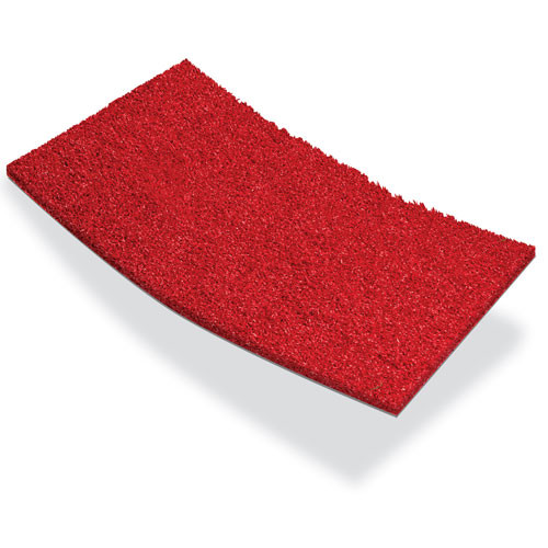 GT48 Red Unpadded Artificial Turf