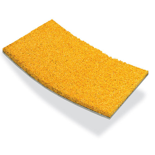 GT48 Yellow Padded Artificial Turf