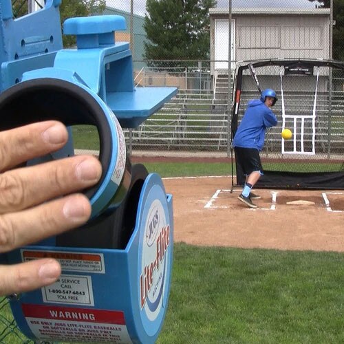 Jugs Lite-Flite Combo BB/SB Pitching Machine