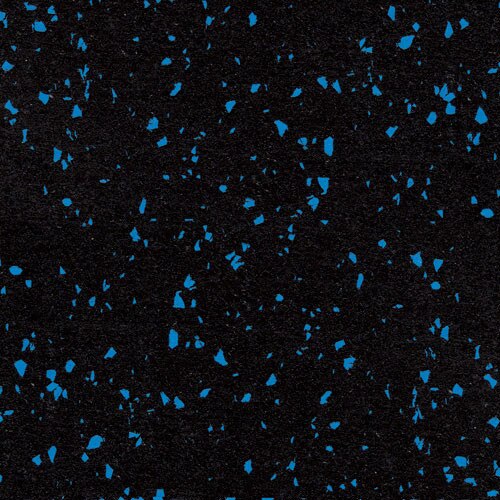 Rubber Flooring Roll Blue Fleck - 6mm