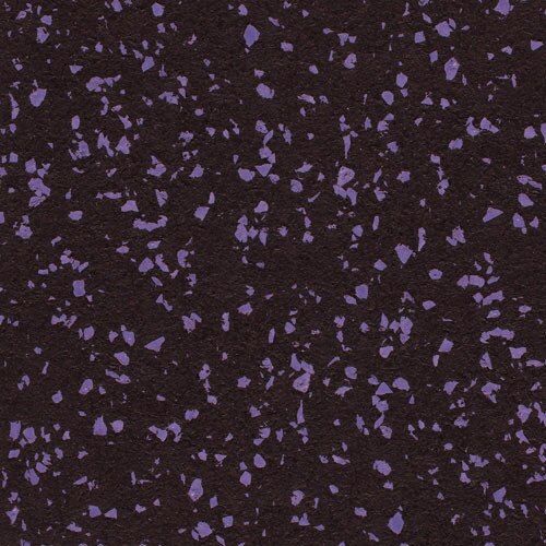 Rubber Flooring Roll with Purple Fleck - 8mm
