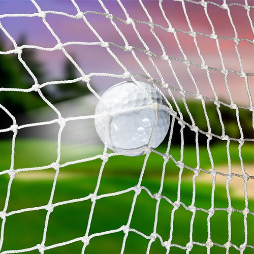 White Golf High Impact Netting