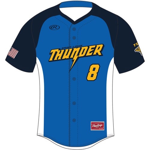 Rawlings Full Button Sublimated Jersey