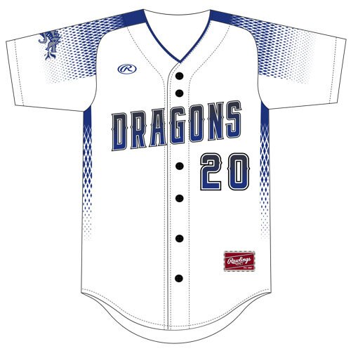 Rawlings Full Button Sublimated Jersey