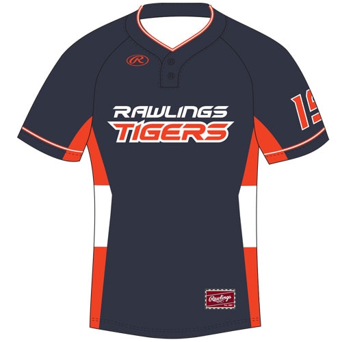 Rawlings Two-Button Sublimated Jersey