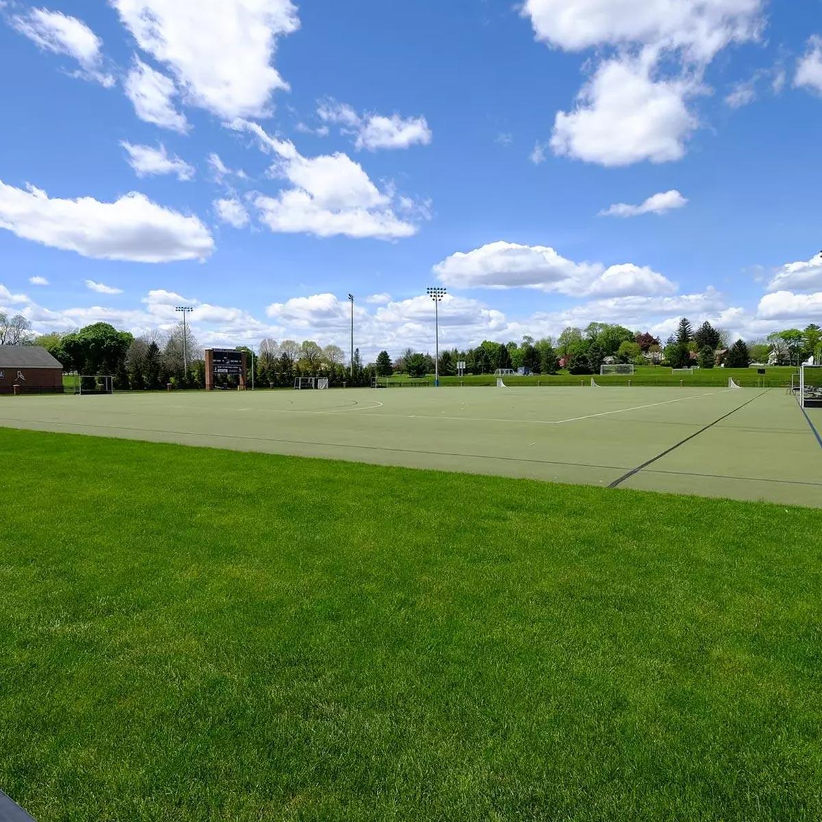 Bucknell University used field hockey turf — surface detail