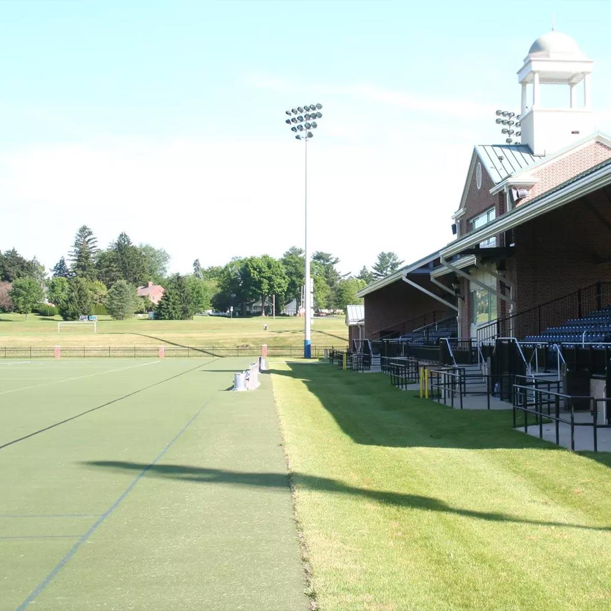 Bucknell University used field hockey turf — backing condition