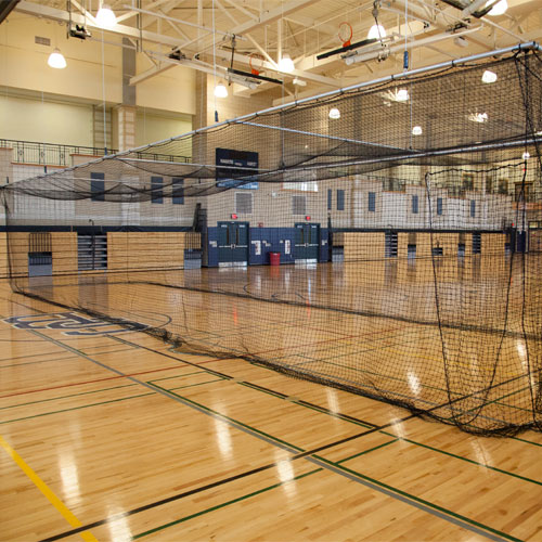 Retractable Ceiling Batting Cage