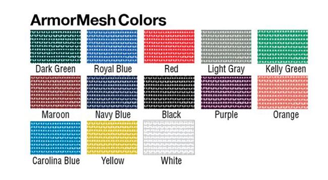 Armor Mesh Color Chart