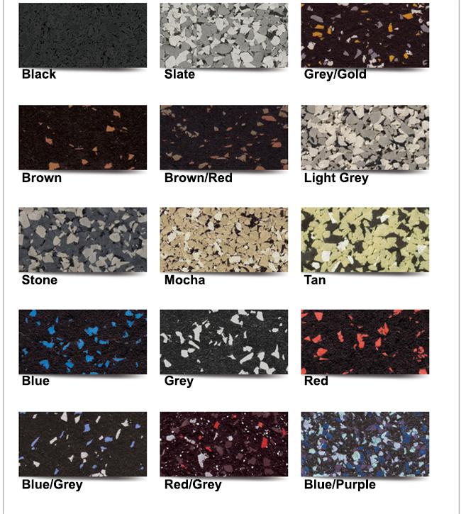 ProTile Color Chart